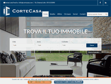 Tablet Screenshot of cortecasa.com